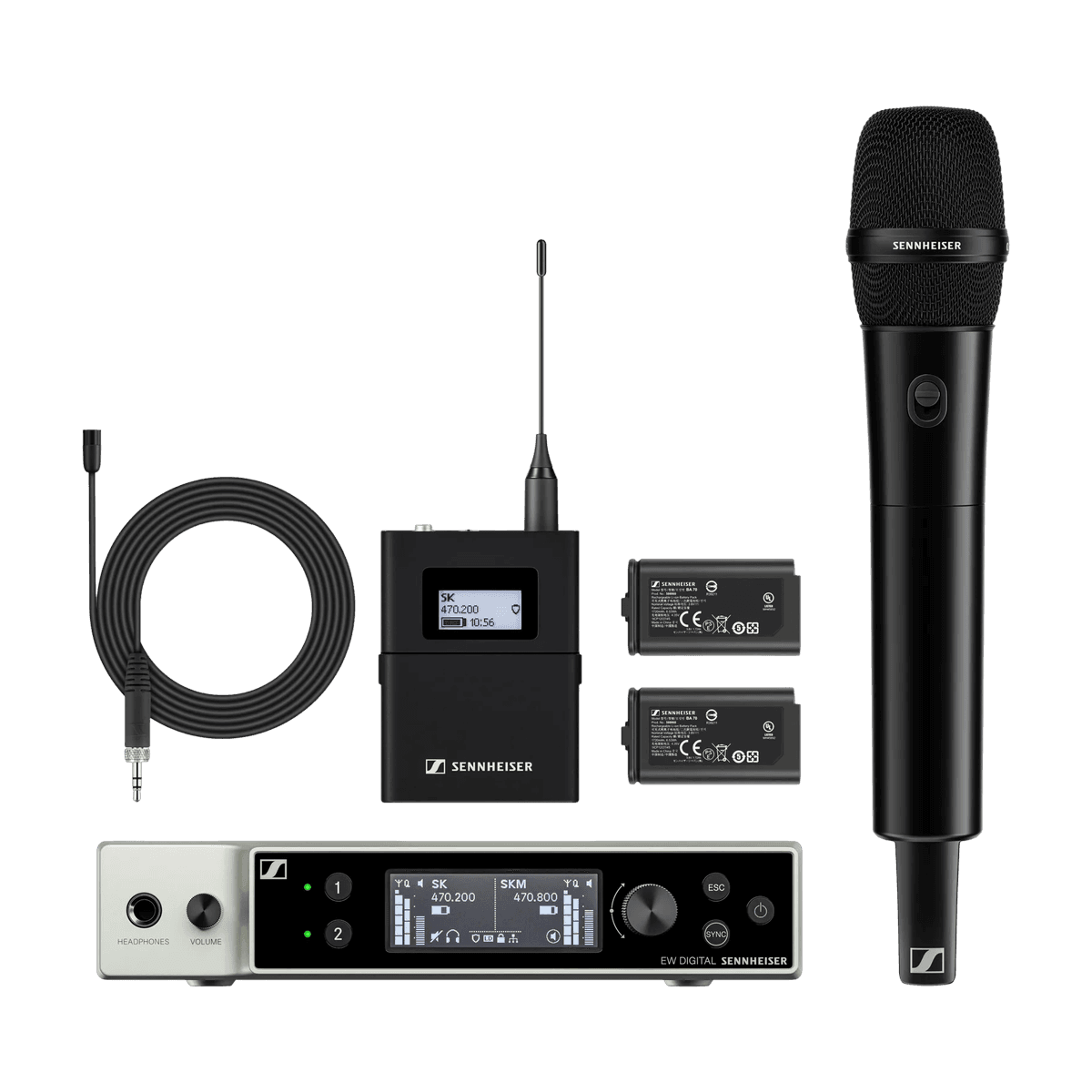 Sennheiser EW-DX MKE 2 / 835-S SET (U1/5)